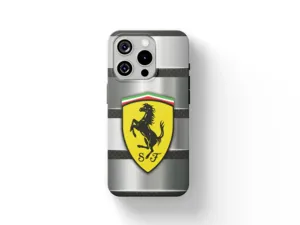 Ferrari Custodia Silicone Smartphone Tocco Minimal